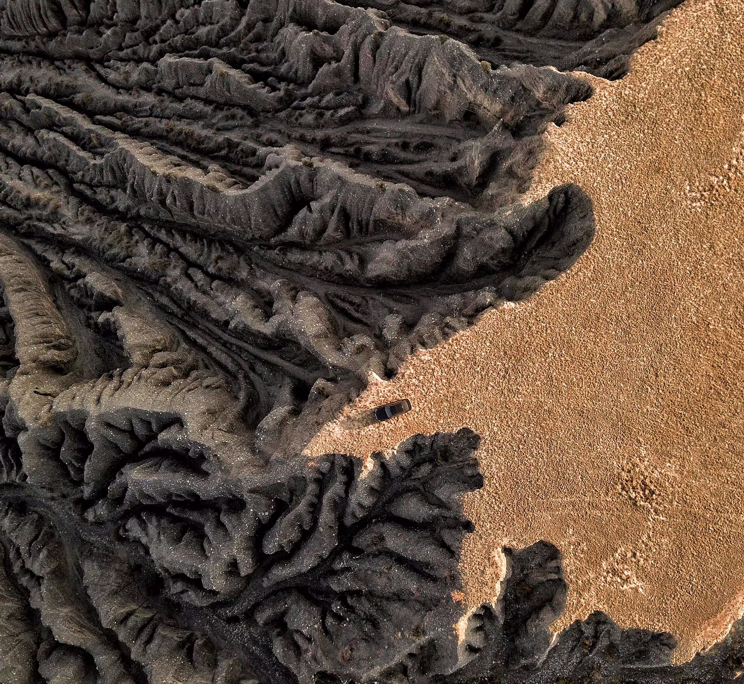 Sand dunes representing frontier markets